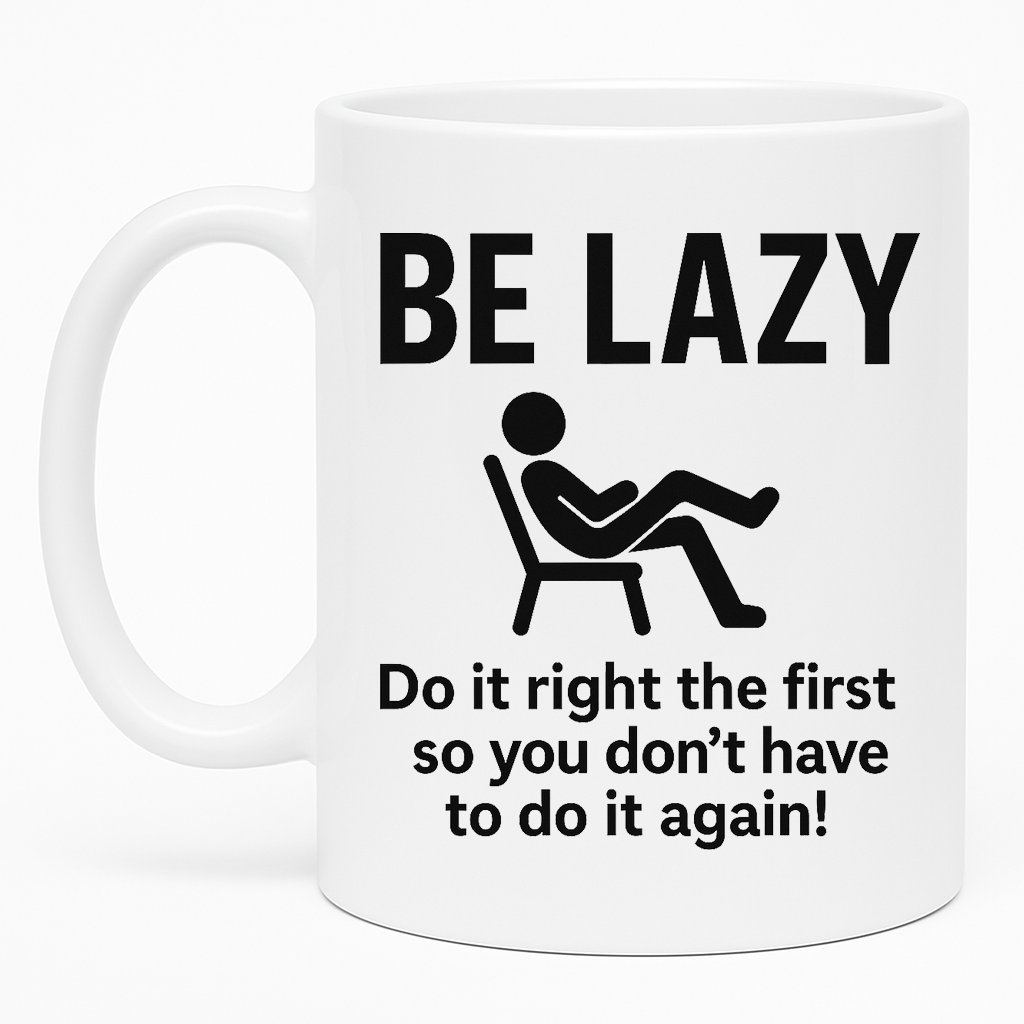 Be Lazy!